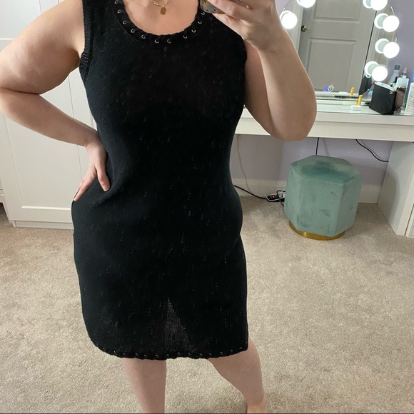 Yesta Knitted Tank Shift Dress - Picture 7 of 8